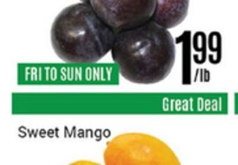 Nations Fresh Foods Sweet mango offer