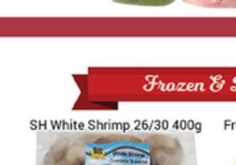 Nations Fresh Foods Sh white shrimp offer