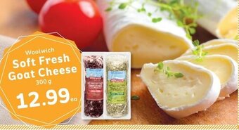 IGA Woolwich Soft Fresh Goat Cheese 300g offer