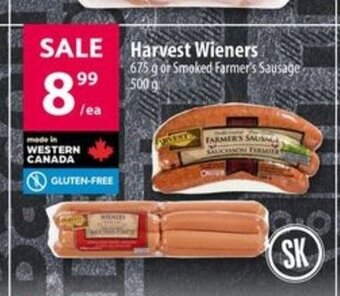Co-op Harvest Wieners offer