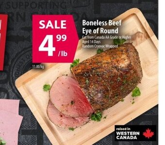 Co-op Boneless Beef Eye of Round offer