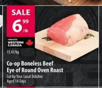 Co-op Boneless Beef Eye of Round Oven Roast offer