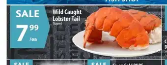 Co-op Wild Caught Lobster Tail Thawed offer