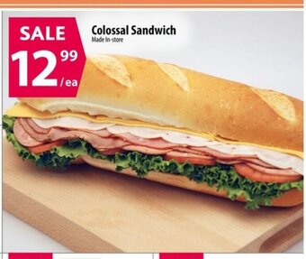 Co-op Colossal Sandwich offer