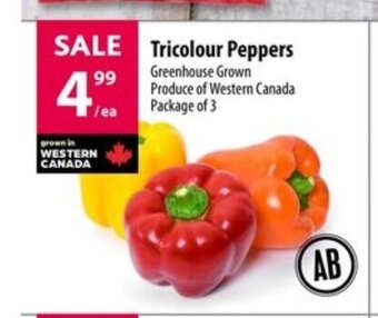 Co-op Tricolour Peppers offer