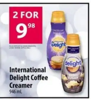 Co-op International Delight Coffee Creamer 946 mL offer
