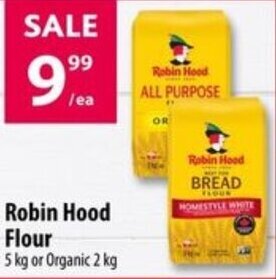 Co-op Robin Hood Flour 5 kg or Organic 2 kg offer