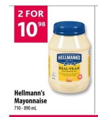 Co-op Hellmann's Mayonnaise offer