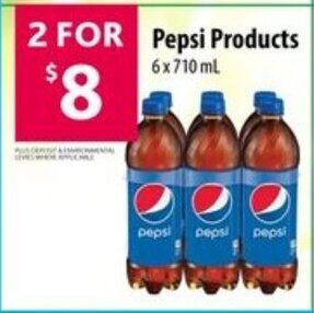 Co-op Pepsi Products 6x710ml offer