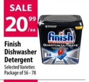Co-op Finish Dishwasher Detergent offer