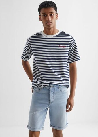 Mango Cotton denim shorts offer