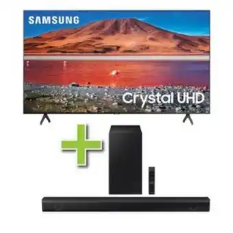 Aaron's 65 samsung 4k ultra hd smart tv & samsung soundbar offer