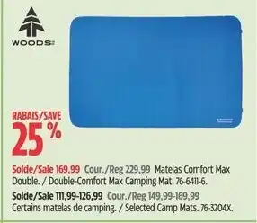 Canadian Tire Matelas Comfort Max Double offer
