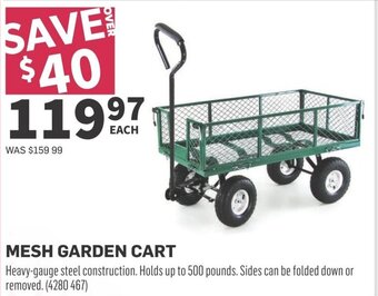 Co-op MESH GARDEN CART offer
