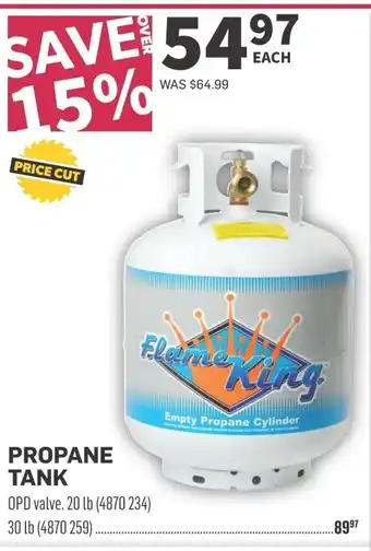 Co-op PROPANE TANK offer