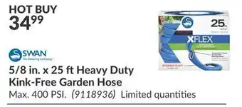 Princess Auto 5/8 in. x 25 ft heavy duty kink-free garden hose offer