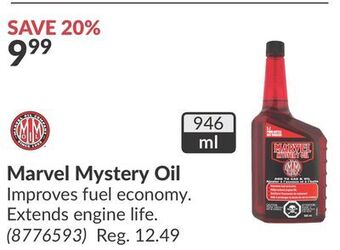 Princess Auto Marvel mystery oil offer