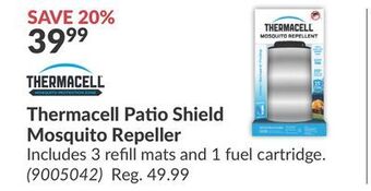 Princess Auto Thermacell patio shield mosquito repeller offer