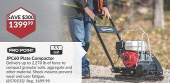 Princess Auto Jpc60 plate compactor offer