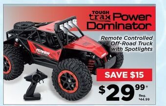 Showcase Tough trax power dominator offer