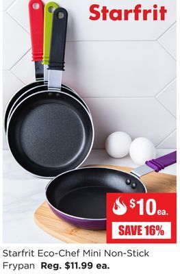 Kitchen Stuff Plus Starfrit eco-chef mini non-stick frypan offer