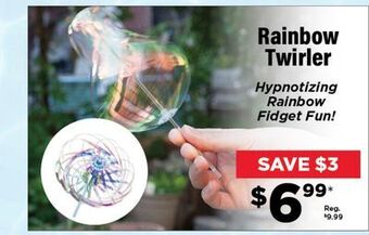 Showcase Rainbow twirler offer