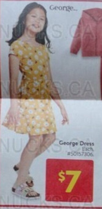 Walmart George Dress offer