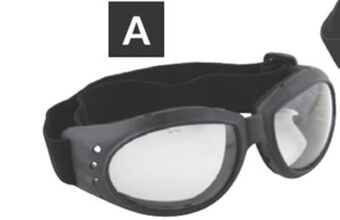 Princess Auto Clear lens metalworking goggles offer