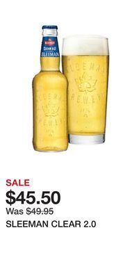 The Beer Store Sleeman clear 2.0 offer