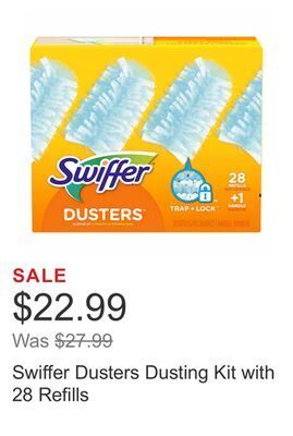 Costco Swiffer dusters dusting kit with 28 refills offer