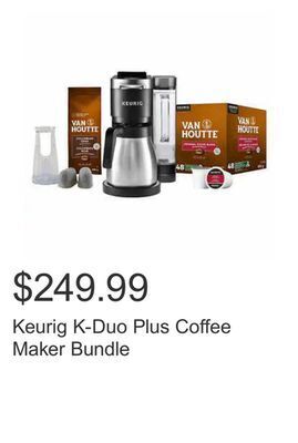 Costco Keurig k-duo plus coffee maker bundle offer