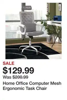 Wayfair Home office computer mesh ergonomic task chair offer
