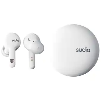 Best Buy Sudio audio a2 in-ear noise cancelling truly wireless headphones - white offer