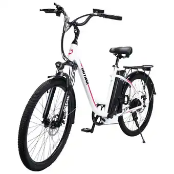 Best Buy Gotrax ebe6 480w electric city bike with up to 48km battery life - white offer