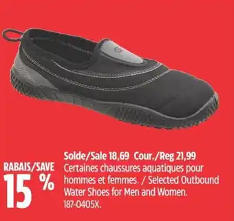 Canadian Tire Certaines chaussures aquatiques pour hommes et femmes offer