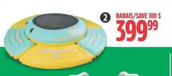 Canadian Tire Trampoline d'eau offer