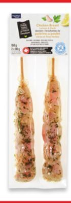 Walmart Your fresh market™ chicken or pork kabobs offer