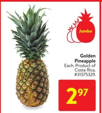 Walmart Golden pineapple offer