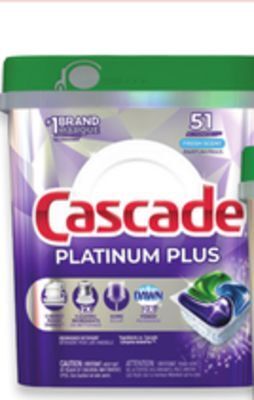 Walmart Cascade platinum plus 51s-67s offer