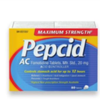 Walmart Pepcid max tab 80s offer