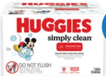 Walmart Huggies 16x wipes offer