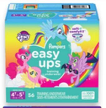 Walmart Pampers superpack easy ups offer