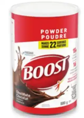 Walmart Boost protein powder offer
