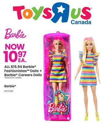 Toys R us Barbie® offer