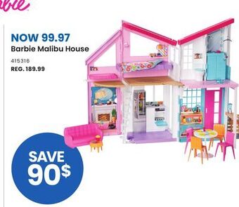 Toys R us Barbie malibu house offer