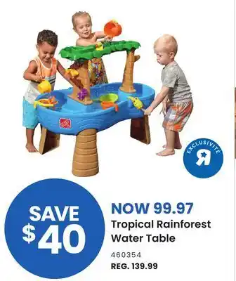 Toys R us Tropical rainforest water table offer