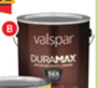 Lowe's Valspar duramax, seasonflex, cabot & thompson's exterior paint and stain offer
