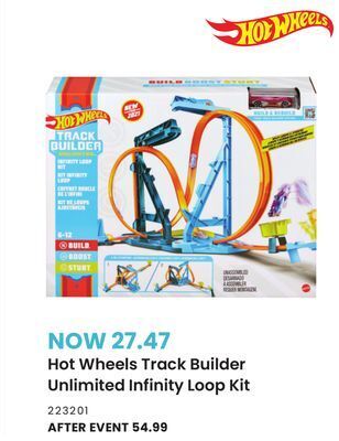 Toys R us Hot wheels track builder unlimited infinity loop kit offer