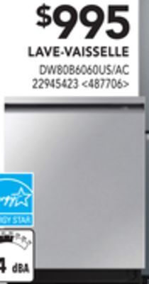 Lowe's Samsung dishwasher offer