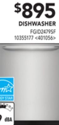 Lowe's Frigidaire gallery dishwasher offer